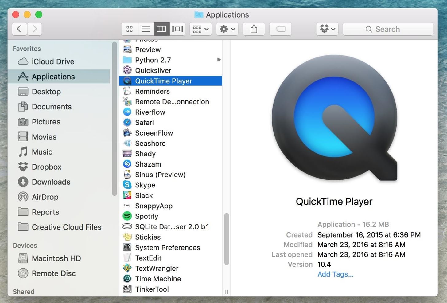 quicktime player for mac audio quality vs itunes